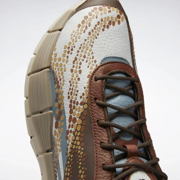 Reebok Jurassic World Zig Kinetica 2.5 Grey/Brown (HQ6263) 41 (26,5cm) 51 фото