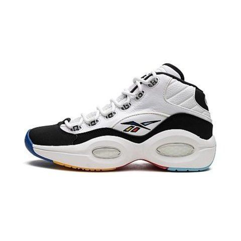 Reebok Question Mid White/Black (H01321) 42,5 (27,5cm) 53 фото