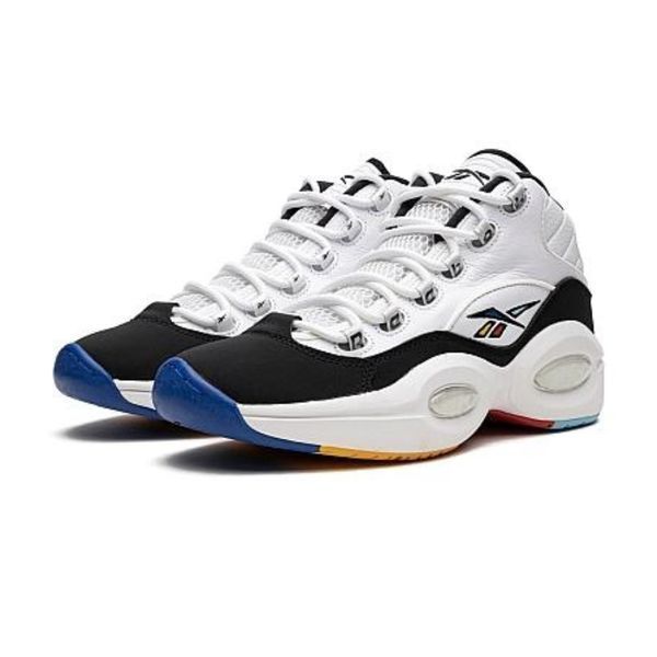 Reebok Question Mid White/Black (H01321) 42,5 (27,5cm) 53 фото