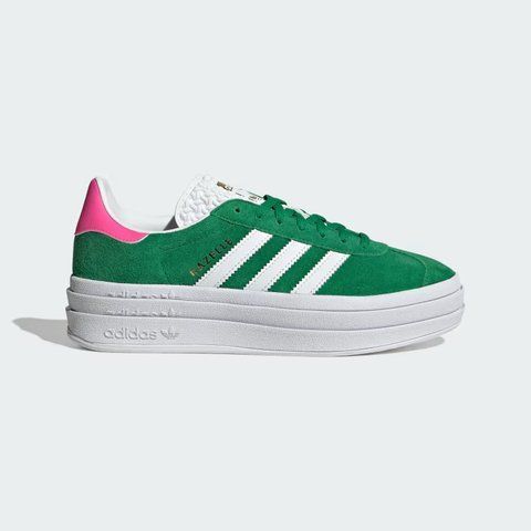 Adidas Gazelle Bold Green Lucid Pink WMNS (IG3136) 40 (25cm) 8 фото