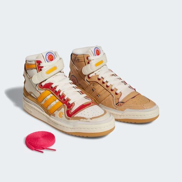 Adidas McDonalds Forum 84 HI X Eric Emanuel Beige (GW9711) 38 (23,5) 13 фото