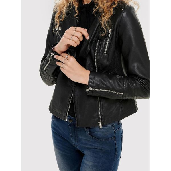 Куртка ONLY Gemma 15153079 Regular Fit чорна (40) 75 фото