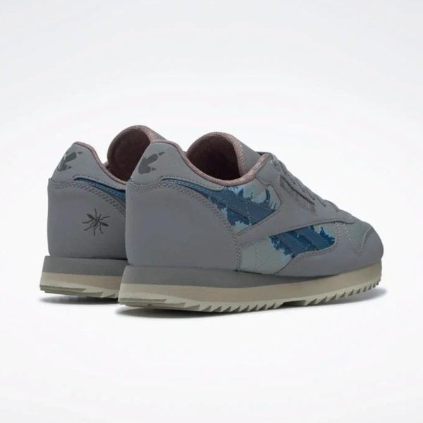 Reebok Jurassic World Classic Leather Ripple Grey (HQ6253) 43 (28cm) 43 фото