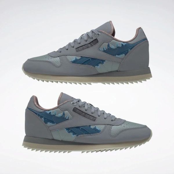 Reebok Jurassic World Classic Leather Ripple Grey (HQ6253) 43 (28cm) 43 фото