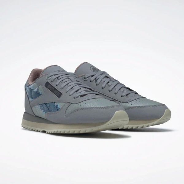 Reebok Jurassic World Classic Leather Ripple Grey (HQ6253) 44 (28,5cm) 44 фото